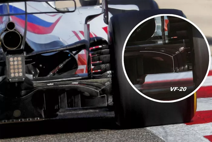 Haas VF-21 diffuser detail