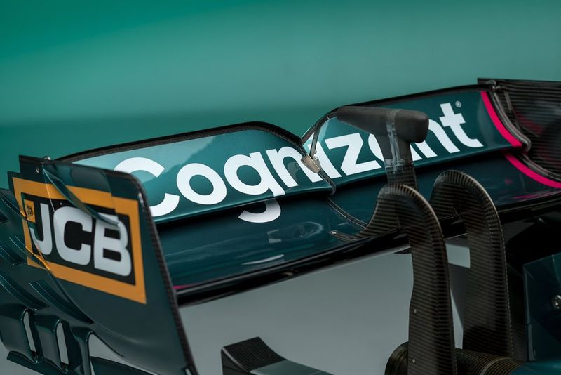 Detalle del Aston Martin AMR21