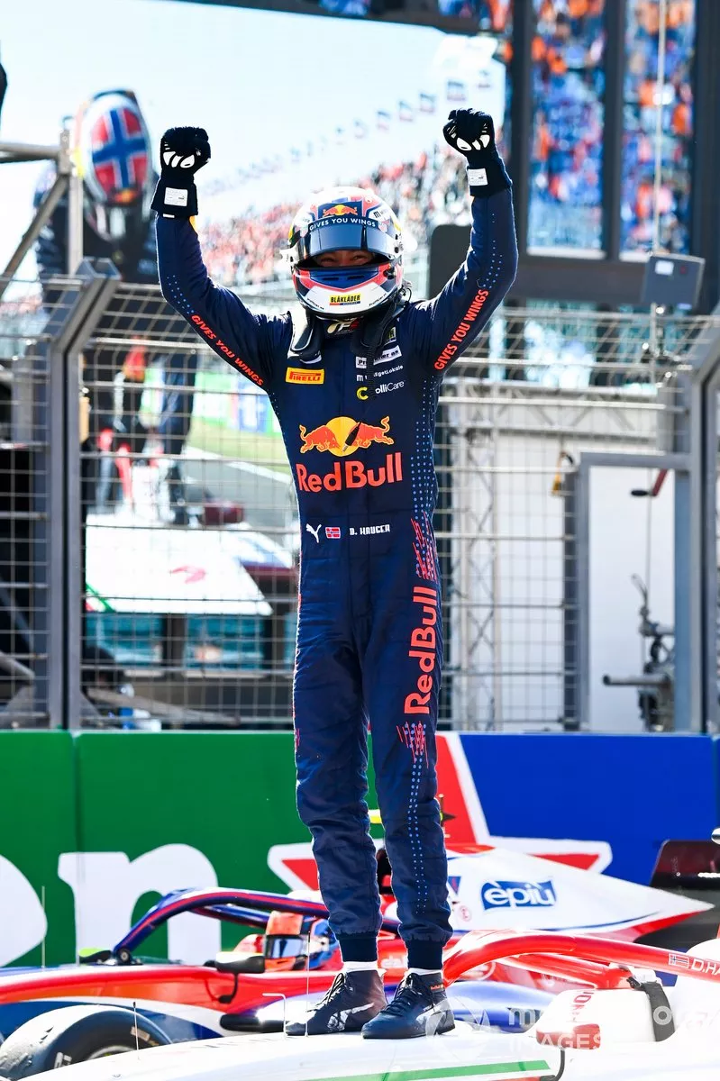 El ganador: Dennis Hauger, Prema Racing