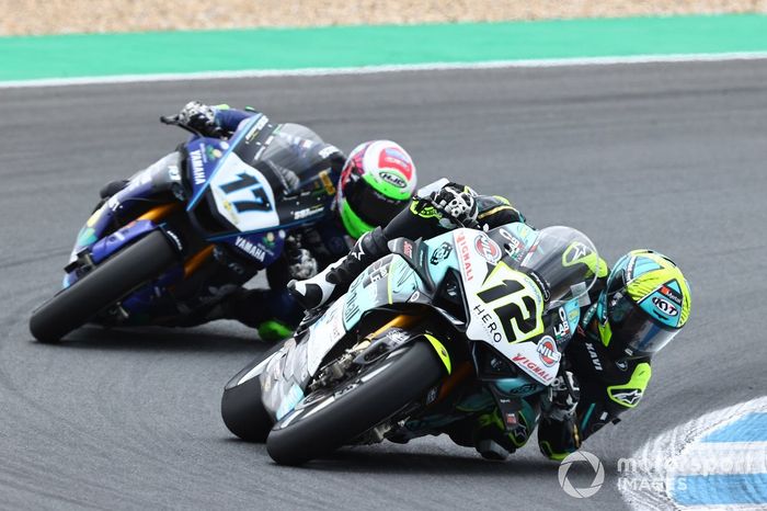 Xavi Fores, Equipo Goeleven, Marvin Fritz, Equipo Yamaha Motoxracing WorldSBK