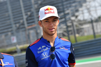 Pierre Gasly, Scuderia Toro Rosso Toro Rosso pist yürüyüşü