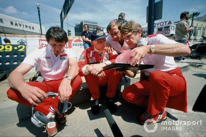 Niki Lauda, McLaren Ford, Ron Dennis, Tyler Alexander, John Barnard