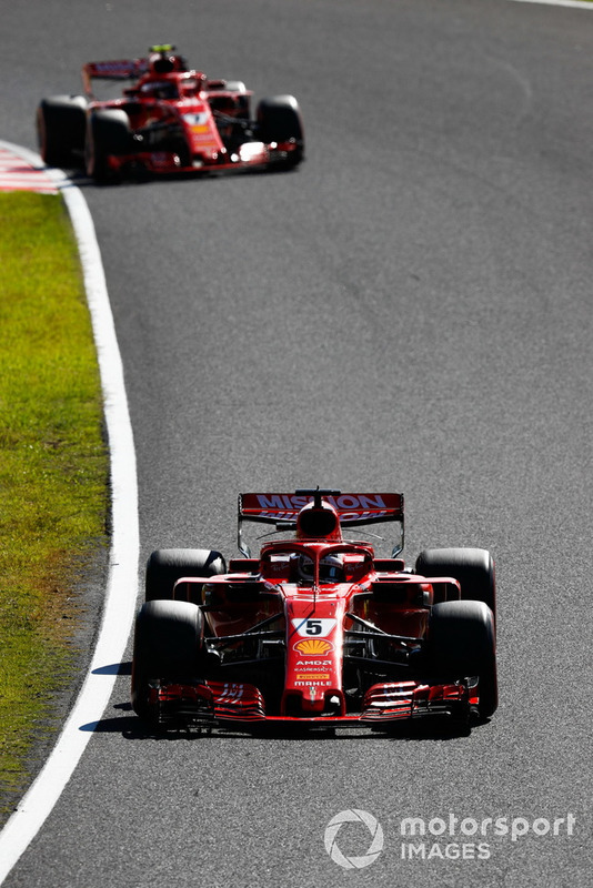 Себастьян Феттель, Ferrari SF71H, Кімі Райкконен, Ferrari SF71H