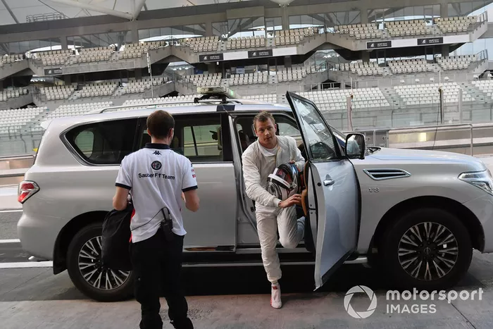 Kimi Raikkonen, Sauber vuelve a los boxes