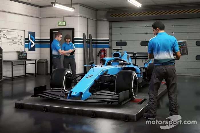 Captura de pantalla del modo F1 2020 My Team