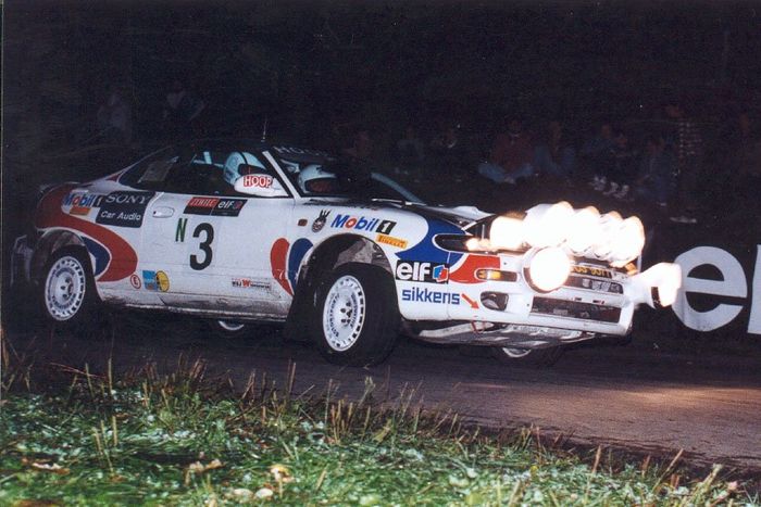 Krzysztof Hołowczyc, Maciej Wisławski, Toyota Celica Turbo 4WD (ST185)