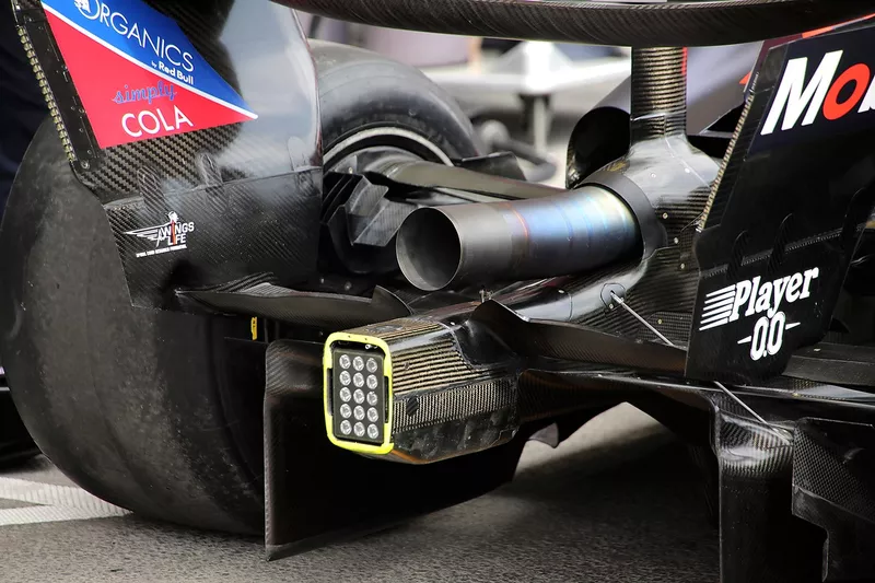 Red Bull Racing RB20 diffuser