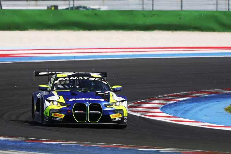 #46 Team WRT, BMW M4 GT3: Valentino Rossi, Maxime Martin 