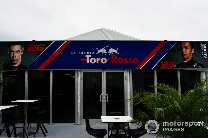 El hospitality de Toro Rosso