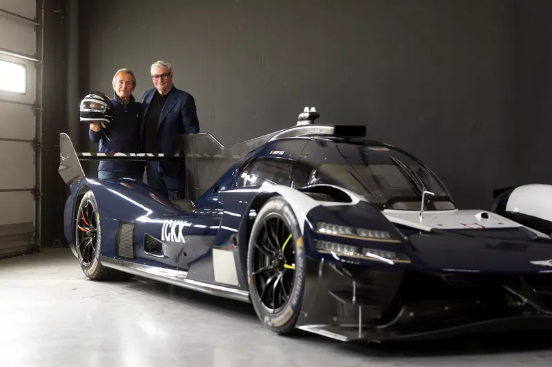 Jacky Ickx, Genesis Magma Racing, Cyril Abiteboul, Genesis Magma Racing, Luc Donckerwolke, Genesis Magma Racing