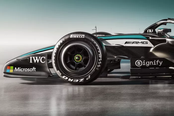 Mercedes W17 livery