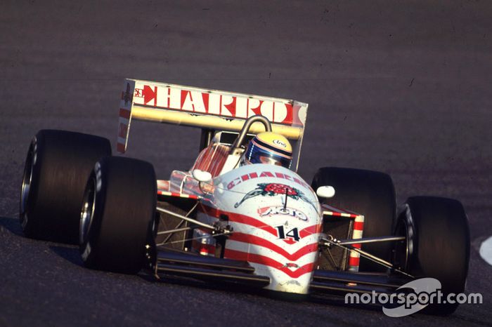 #14: Roberto Moreno, AGS JH22, Cosworth