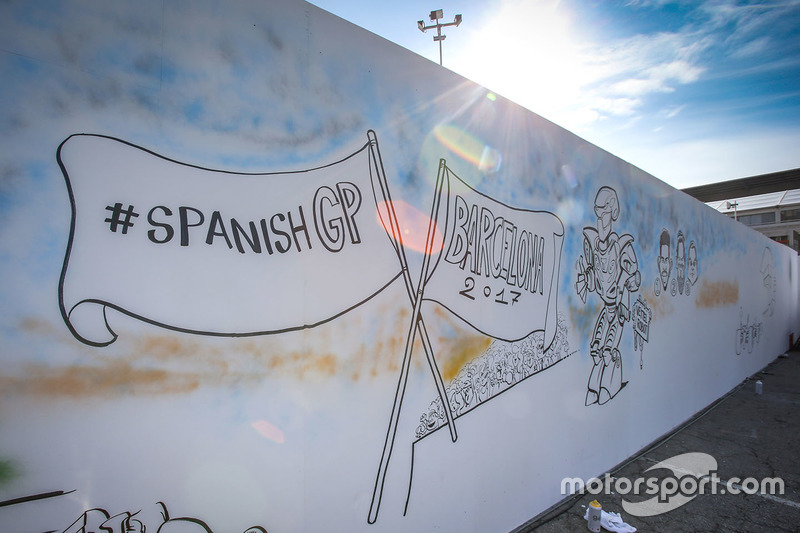Gran Premio de España: una caricatura sobre Vettel