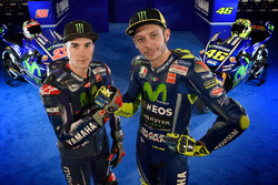 Valentino Rossi, Yamaha Factory Racing; Maverick Viñales, Yamaha Factory Racing