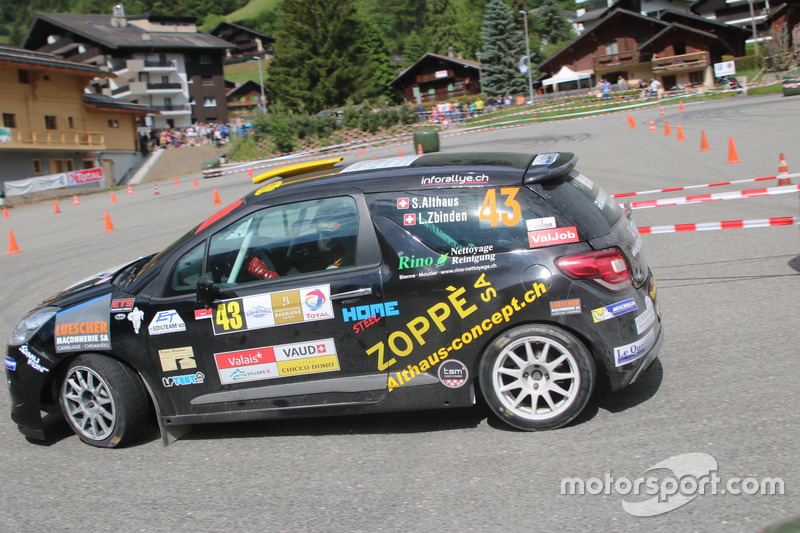Sascha Althaus, Lisiane Zbinden, Citroën DS3 R1, Lugano Racing Team