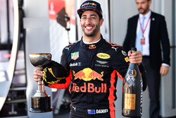Daniel Ricciardo, Red Bull Racing op het podium