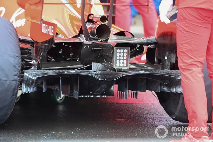 Ferrari SF1000: Diffusor