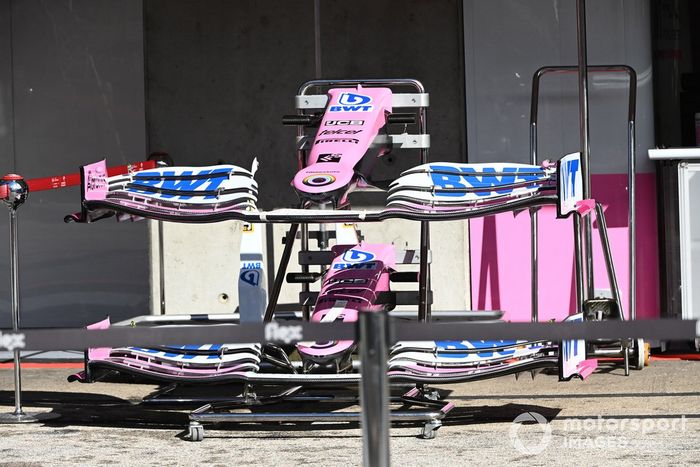 Detalle técnico del Racing Point