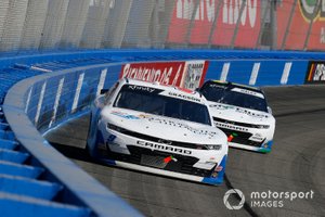 Noah Gragson, JR Motorsports, Chevrolet Camaro Nationwide Children's and Justin Haley, Kaulig Racing, Chevrolet Camaro LeafFilter Gutter Protection