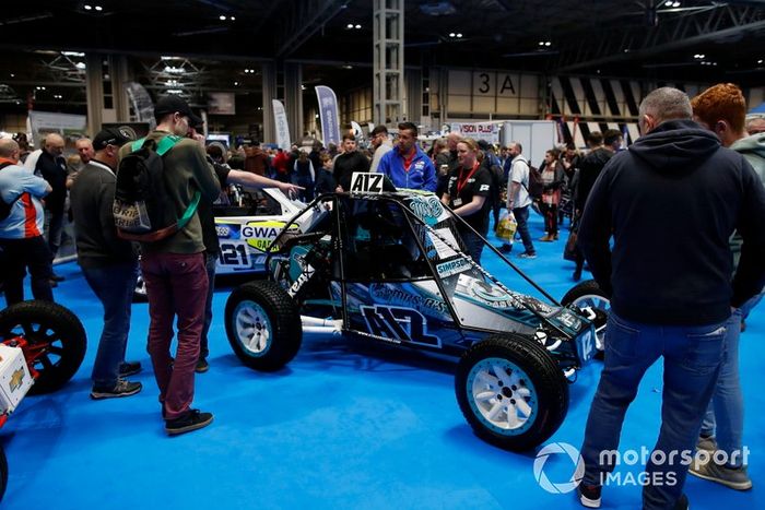 Un coche en el Autosport International