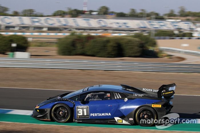 #31 Huracan Super Trofeo Evo, Target Racing: Frederik Schandorff, Jonathan Cecotto