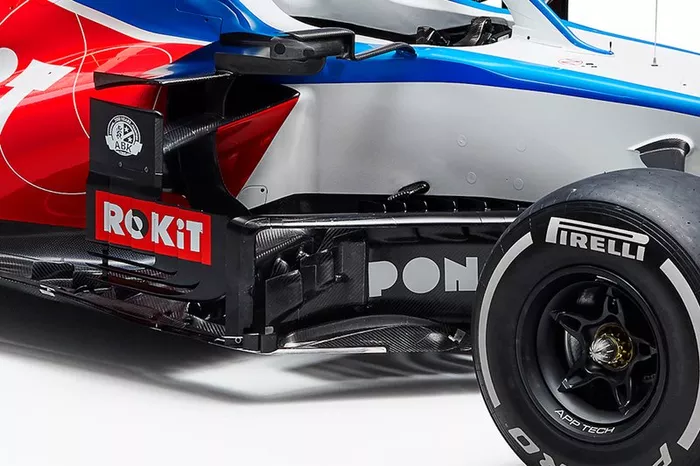 Detalle del Williams FW43