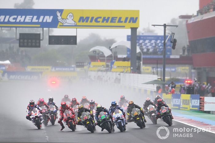 Franco Morbidelli, Yamaha Factory Racing, Salida de carrera