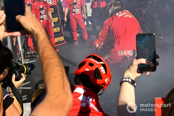 Campeón del mundo Francesco Bagnaia, Ducati Team
