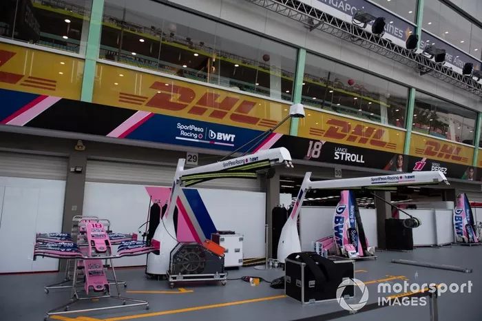 Box de Racing Point