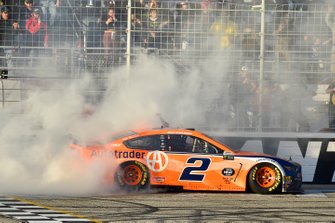 Winner Brad Keselowski, Team Penske, Ford Mustang