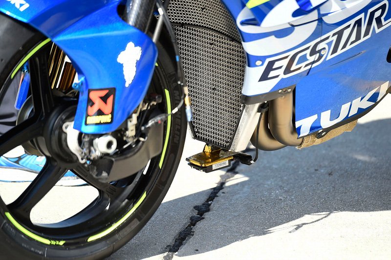 Team Suzuki MotoGP bike detail