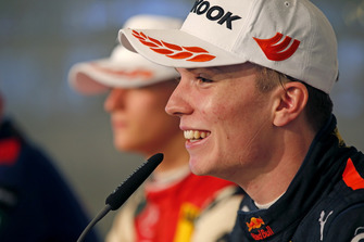 Conferencia de prensa, Dan Ticktum, Motopark Dallara F317 - Volkswagen