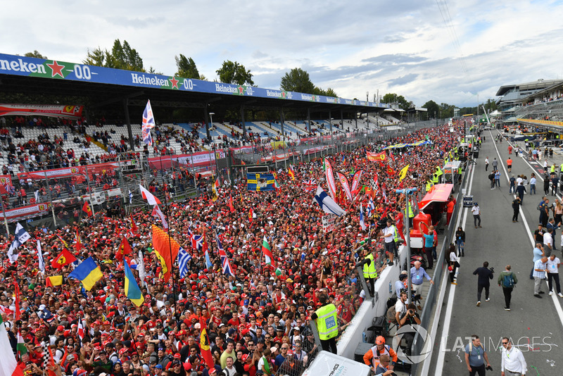 Az Olasz Nagydíj rajongói - F1 2018