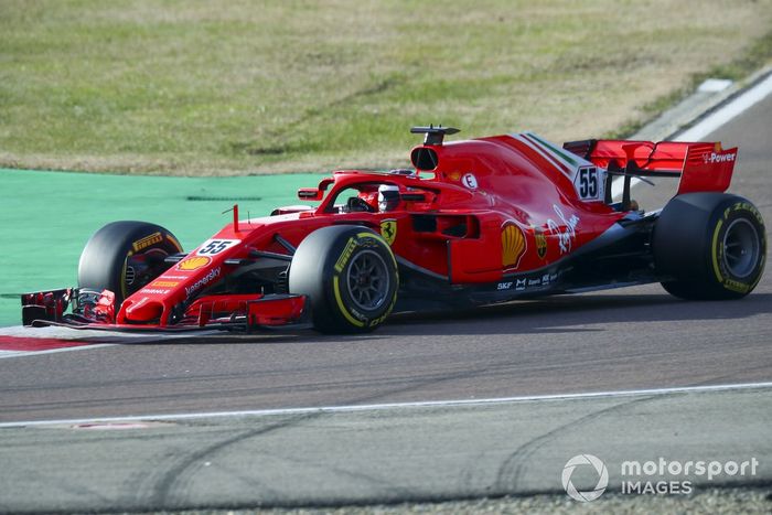 Carlos Sainz Jr., Ferrari SF71H
