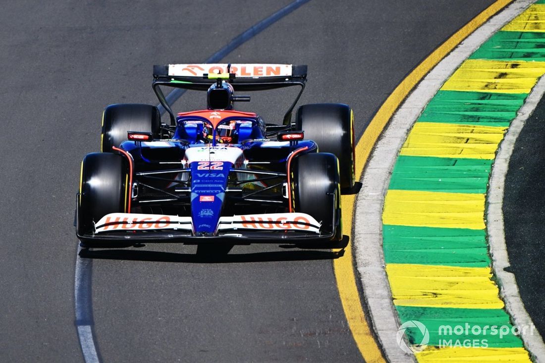 Yuki Tsunoda, RB F1 Team VCARB 01