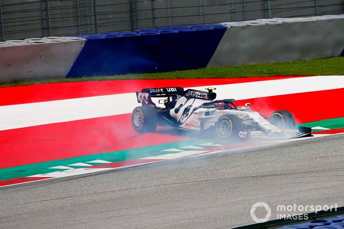 Trompo de Daniil Kvyat, AlphaTauri AT01