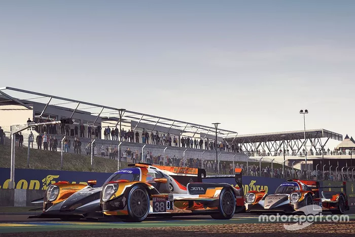 #38 Jota Team Redline Oreca 07 LMP2: Antonio Felix Da Costa, Felix Rosenqvist, Rudy Van Buren, Kevin Siggy, #37 Jota Team Redline Oreca 07 LMP2: Will Stevens, Gabriel Aubry, Aleksi Uusi-Jaakkola, Dominik Farber