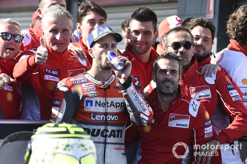 Il terzo classificato Andrea Dovizioso, Ducati Team