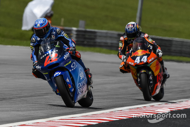 Francesco Bagnaia, Sky Racing Team VR46, Miguel Oliveira, Red Bull KTM Ajo