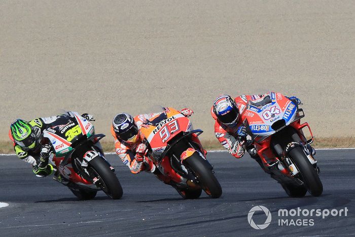 Andrea Dovizioso, Ducati Team, Marc Marquez, Repsol Honda Team, Cal Crutchlow, Team LCR Honda