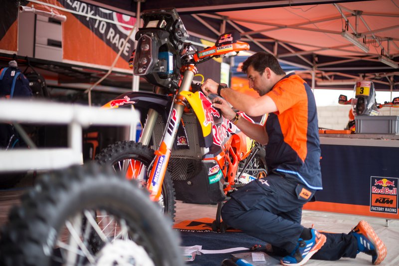 Mecánico de KTM