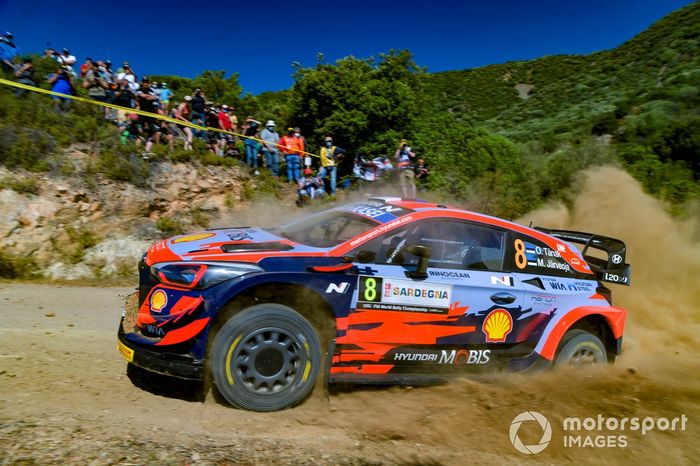 Ott Tänak, Martin Järveoja, Hyundai Motorsport Hyundai i20 Coupe WRC