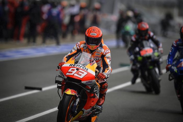 Marc Márquez, Repsol Honda Team en pitlane