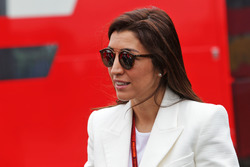 Fabiana Flosi, echtgenote van Bernie Ecclestone,