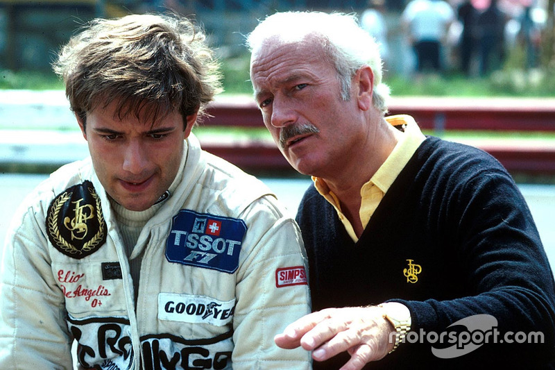 Elio de Angelis, Colin Chapman, Team Lotus