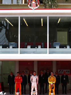 Podium: winner Artem Markelov, RUSSIAN TIME, second place Norman Nato, Racing Engineering, third place Oliver Rowland, MP Motorsport