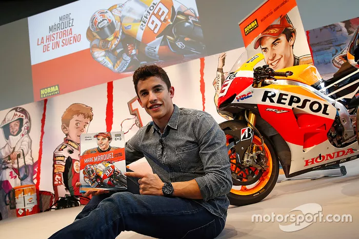 Presentación cómic de Marc Márquez