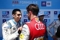 Sébastien Buemi, Renault e.Dams, con Daniel Abt, Audi Sport ABT Schaeffler