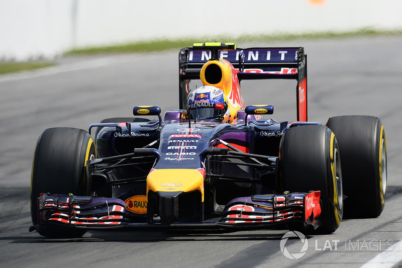 18º Daniel Ricciardo - 15 carreras - De Bahrein 2014 a Estados Unidos 2014 - Red Bull