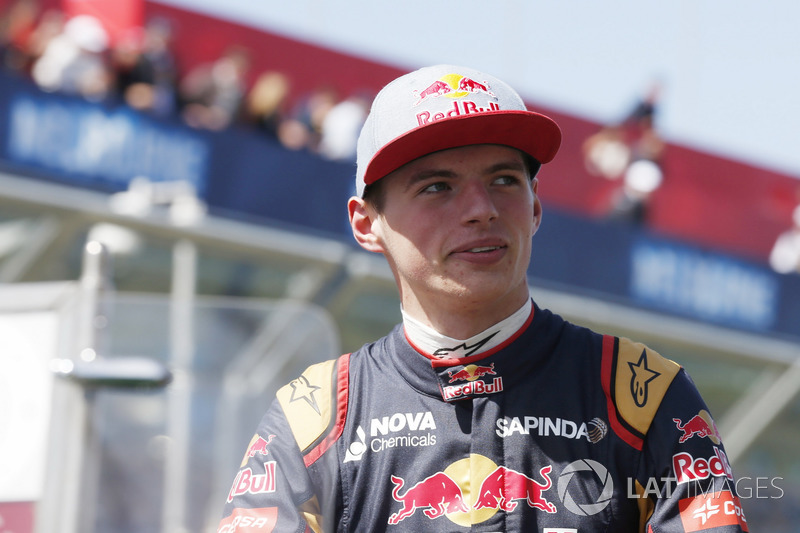 Max Verstappen, Toro Rosso, pilotlar geçit töreninde